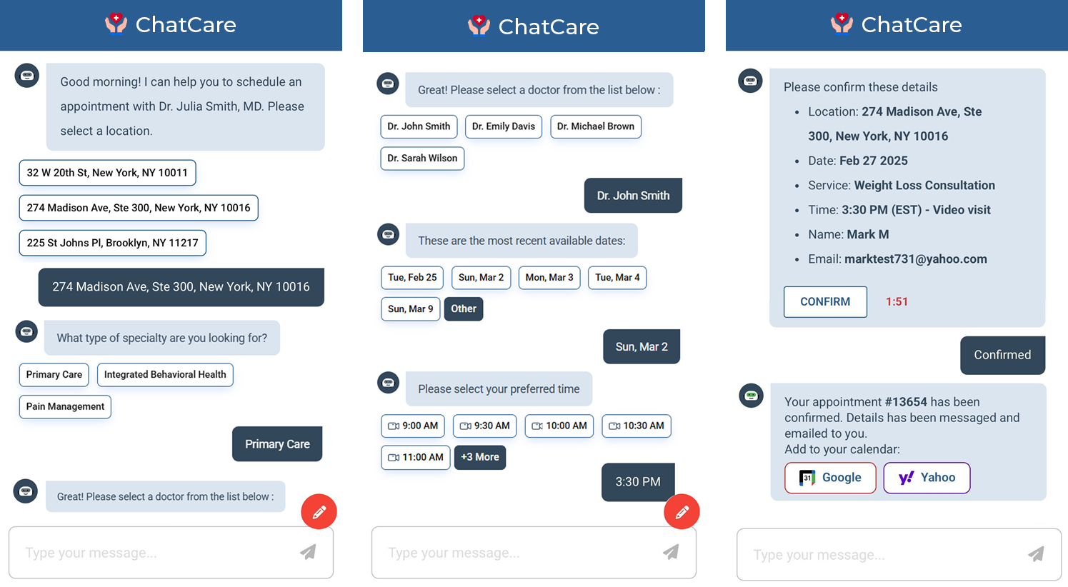 Website Chat Widget